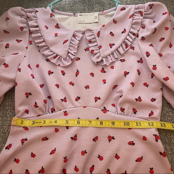 ASOS DESIGN mini skater lilac dress - Picture 13 of 13